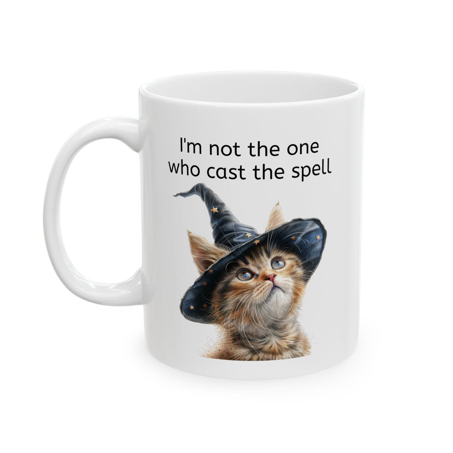 Cat Mug Witchy Vibe for Cat Lovers