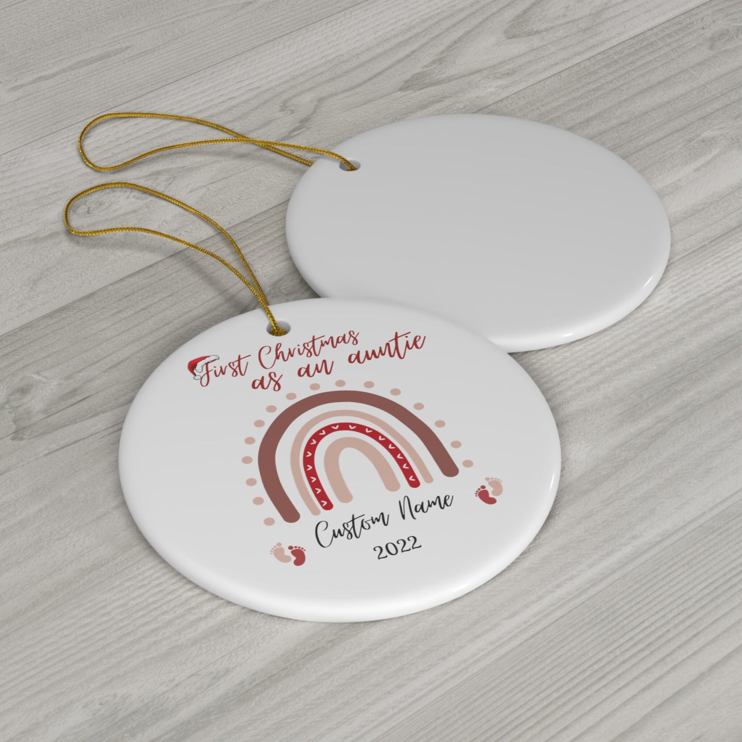 Custom Christmas Ornaments - Personalized Keepsake 2024 | Buenavibra Digital