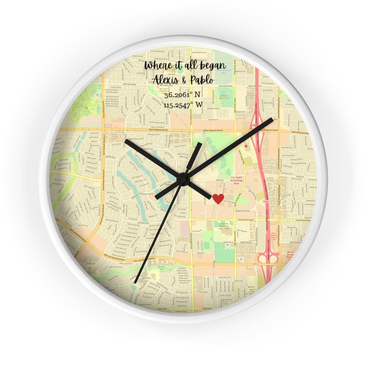 Custom Anniversary Wall Clocks - Unique Gift Idea | Buenavibra Digital