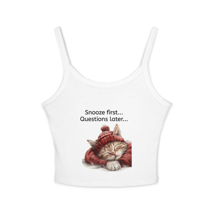 Tank Top Snooze first