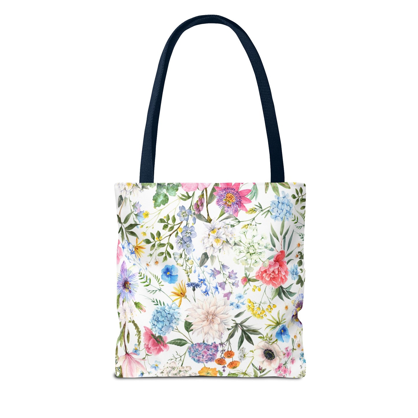 Floral Tote Bag for Women | Durable Flowery Pattern Tote | Gift for Flower Lovers | Spring Style Bag