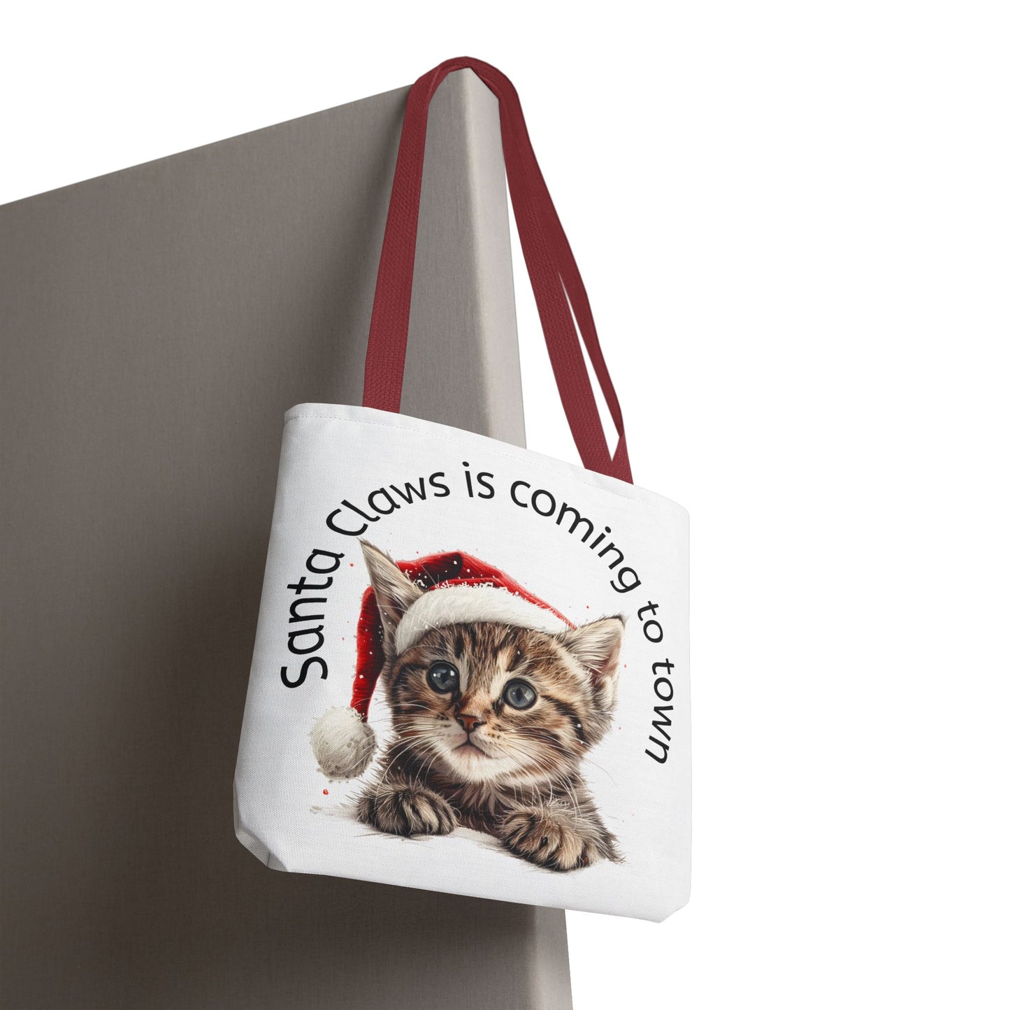 Santa Claws Tote Bag