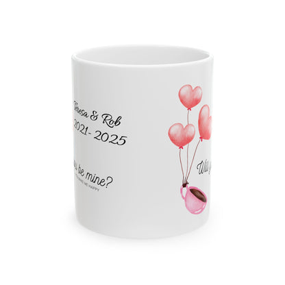 Custom Pink Coffee Mug