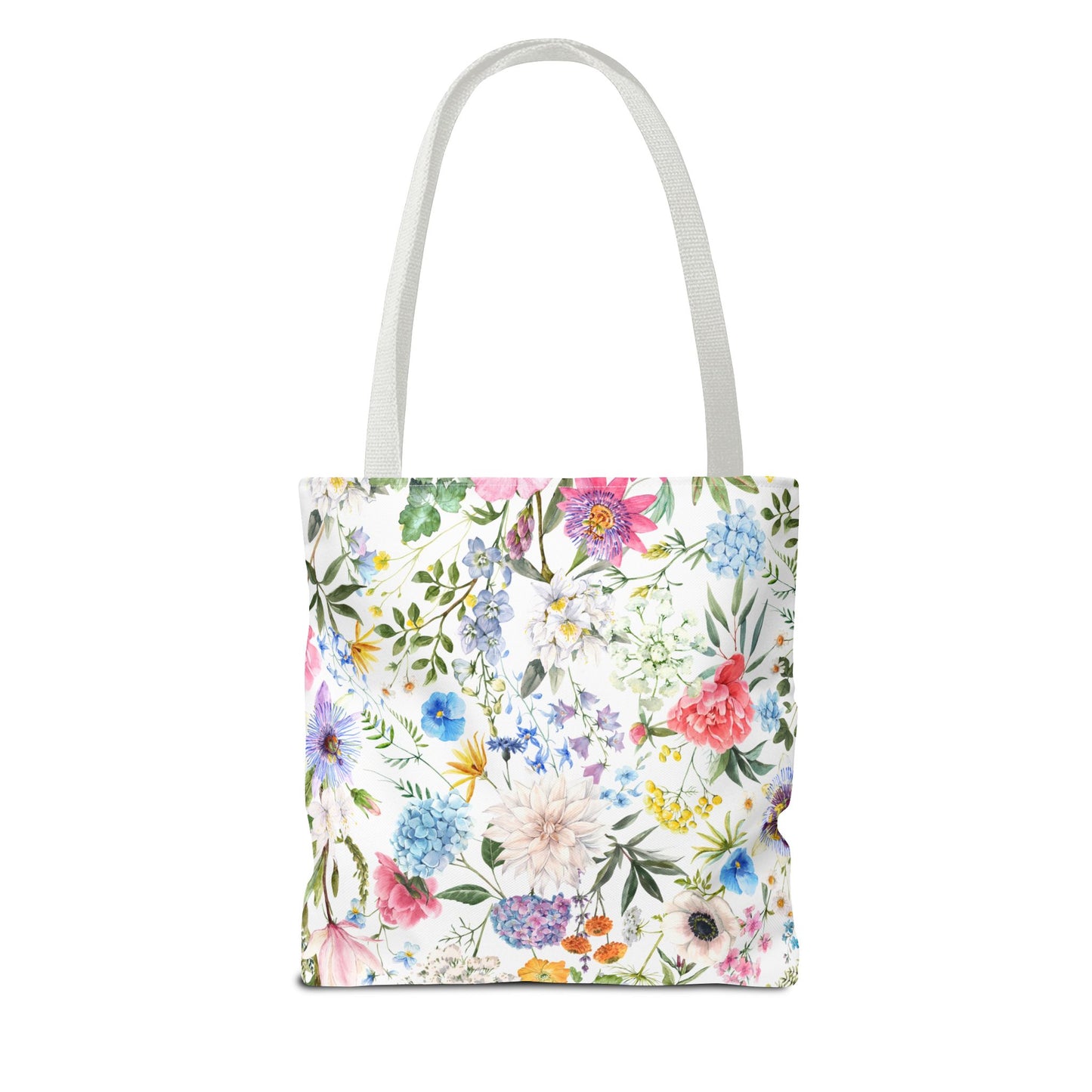 Floral Tote Bag for Women | Durable Flowery Pattern Tote | Gift for Flower Lovers | Spring Style Bag