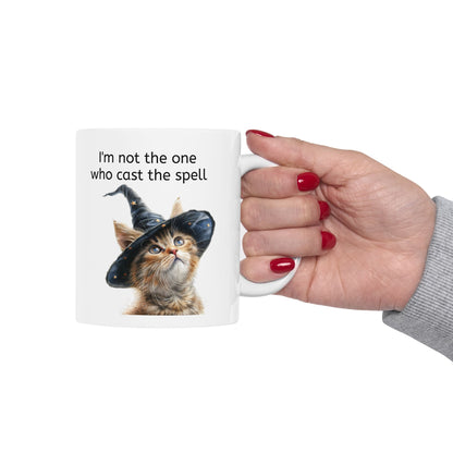 Cat Mug Witchy Vibe for Cat Lovers
