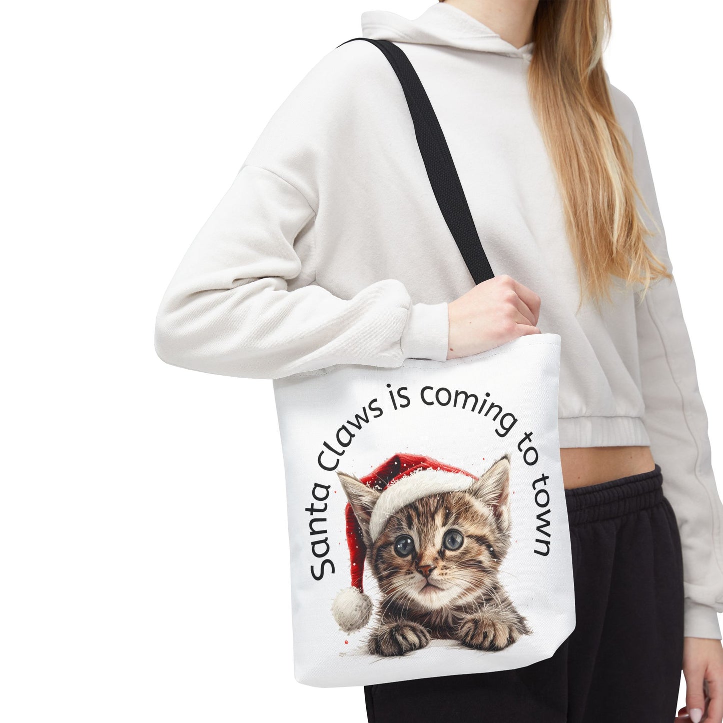 Santa Claws Tote Bag