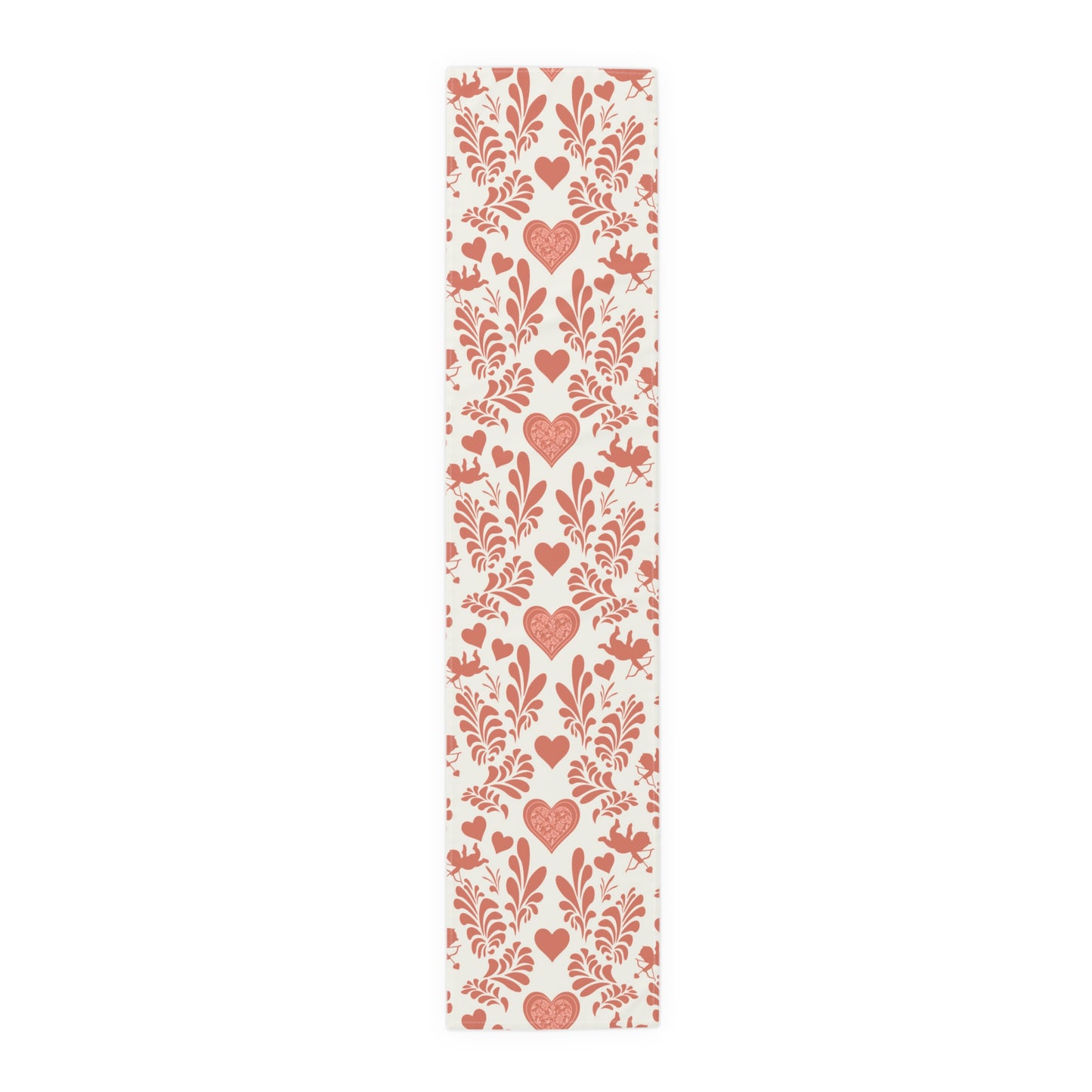 Valentine Table Runner, Romantic Table Runner, Romantic Dinner, Table Decor, House Decor, Housewarming Gift, Polyester, Cotton