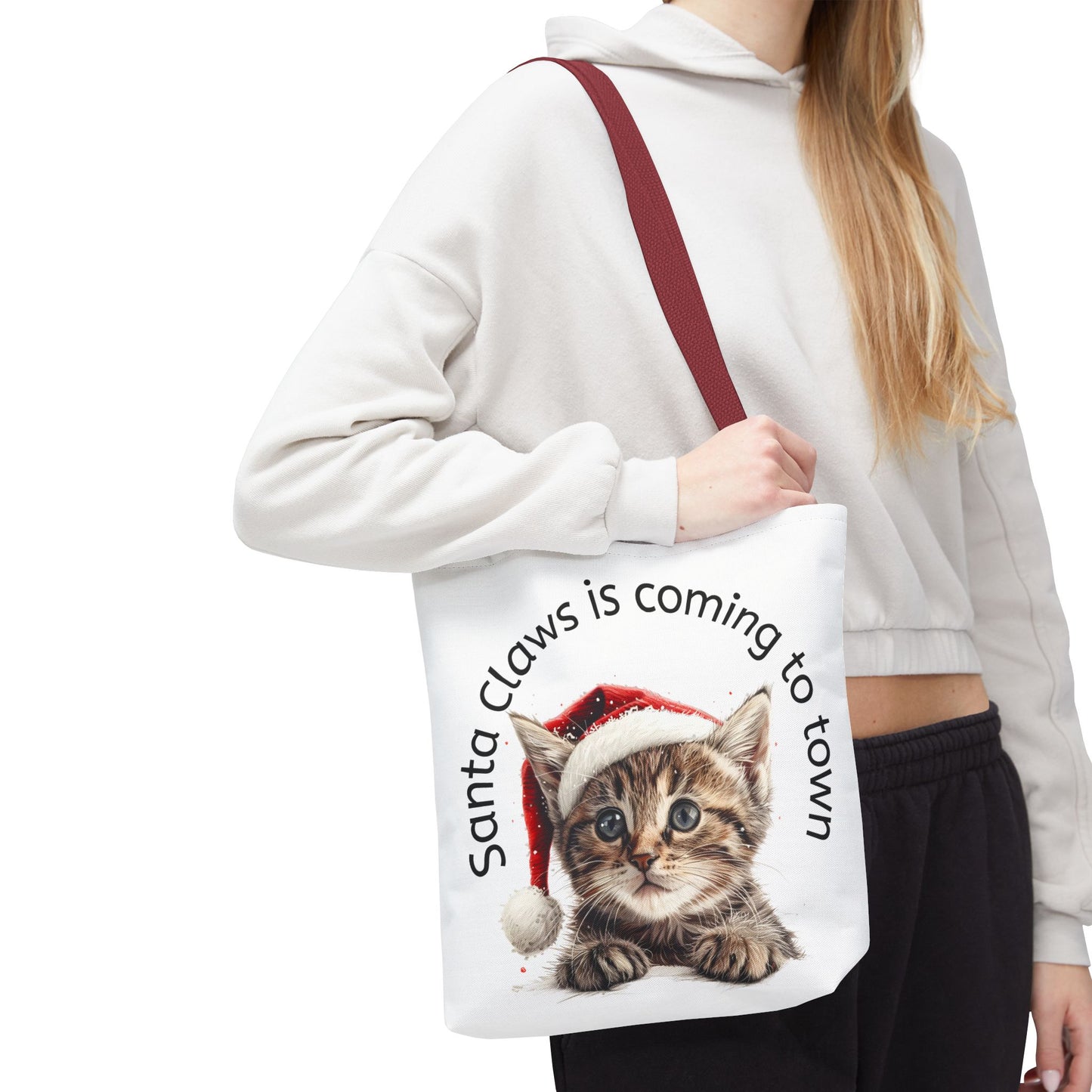 Santa Claws Tote Bag