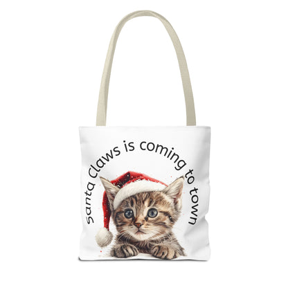 Santa Claws Tote Bag