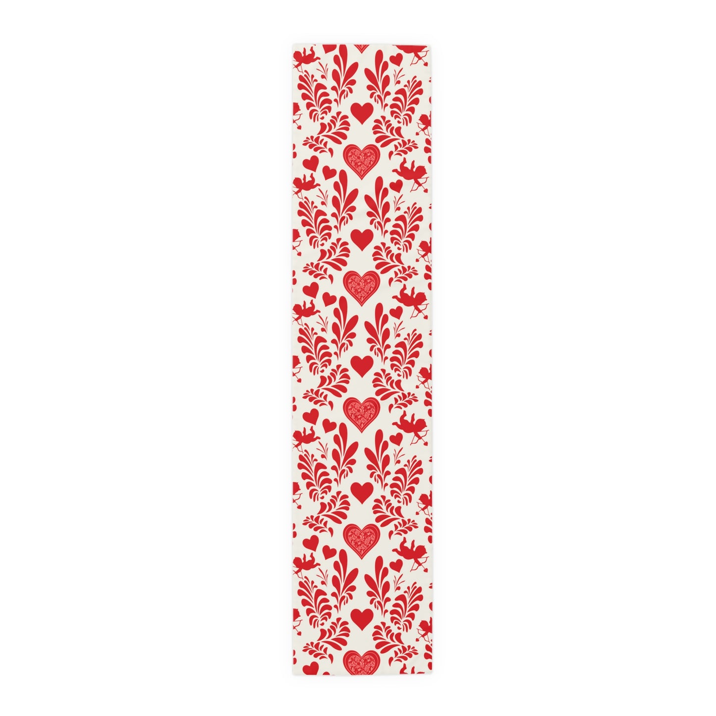 Valentine Table Runner, Romantic Table Runner, Romantic Dinner, Table Decor, House Decor, Housewarming Gift, Polyester, Cotton