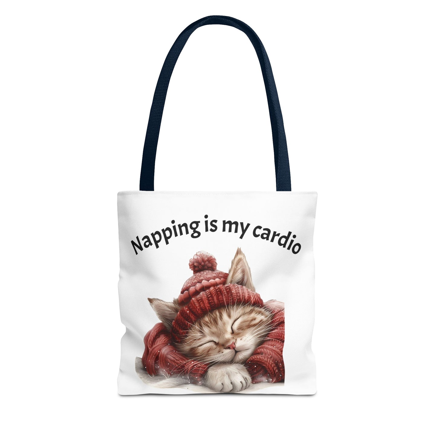 Cat Tote Bag Napping is my Cardio