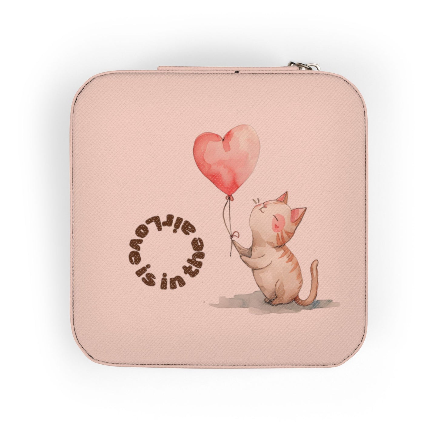 Charming Cat Jewelry Travel Case, Cute Organizer, Gift for Cat Lovers, Travel Jewelry Box, Perfect for Special Occasions