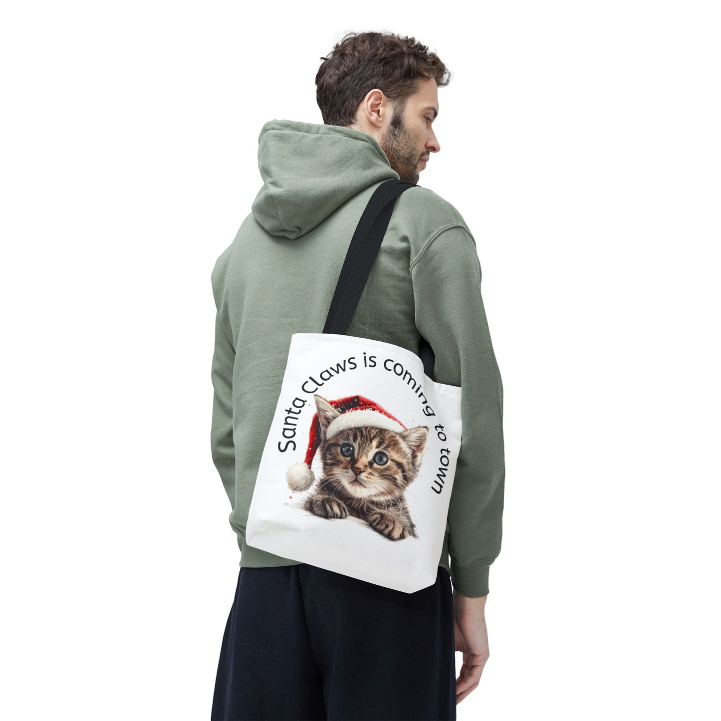Santa Claws Tote Bag