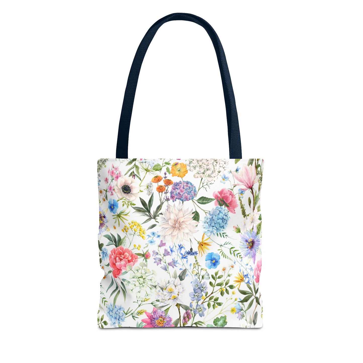 Floral Tote Bag for Women | Durable Flowery Pattern Tote | Gift for Flower Lovers | Spring Style Bag
