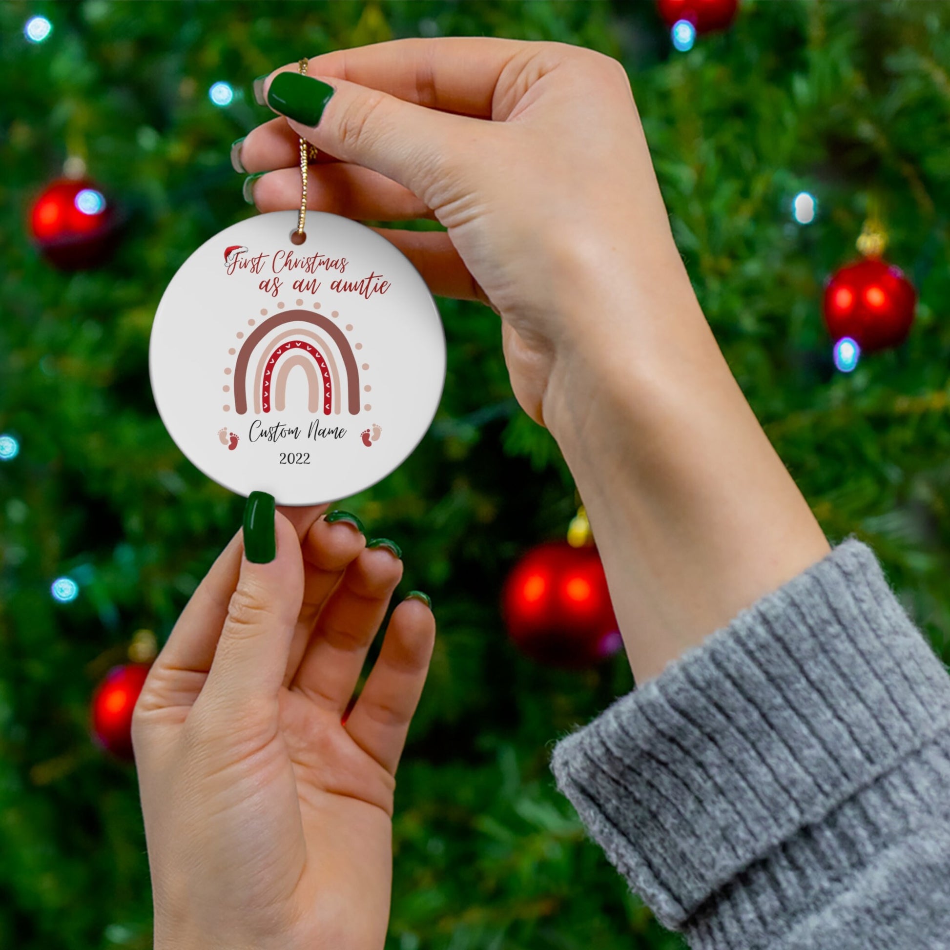 Custom Christmas Ornaments - Personalized Keepsake 2024 | Buenavibra Digital