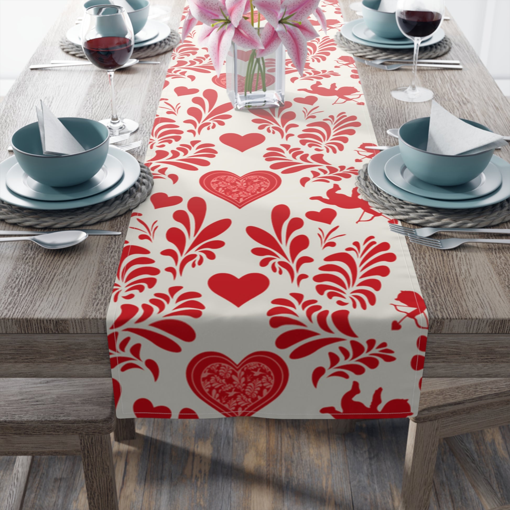 valentine decor for valentine dinner