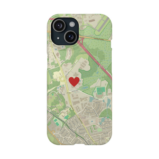 Personalized Love Map Phone Case | Buenavibra Digital