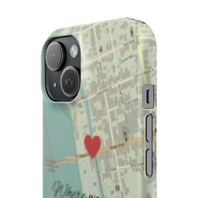 Personalized Love Map Phone Case | Buenavibra Digital