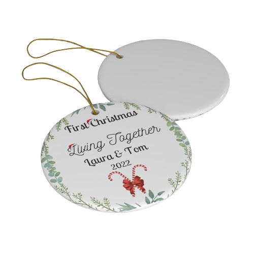 Custom Christmas Ornaments - Personalized Keepsake 2024 | Buenavibra Digital