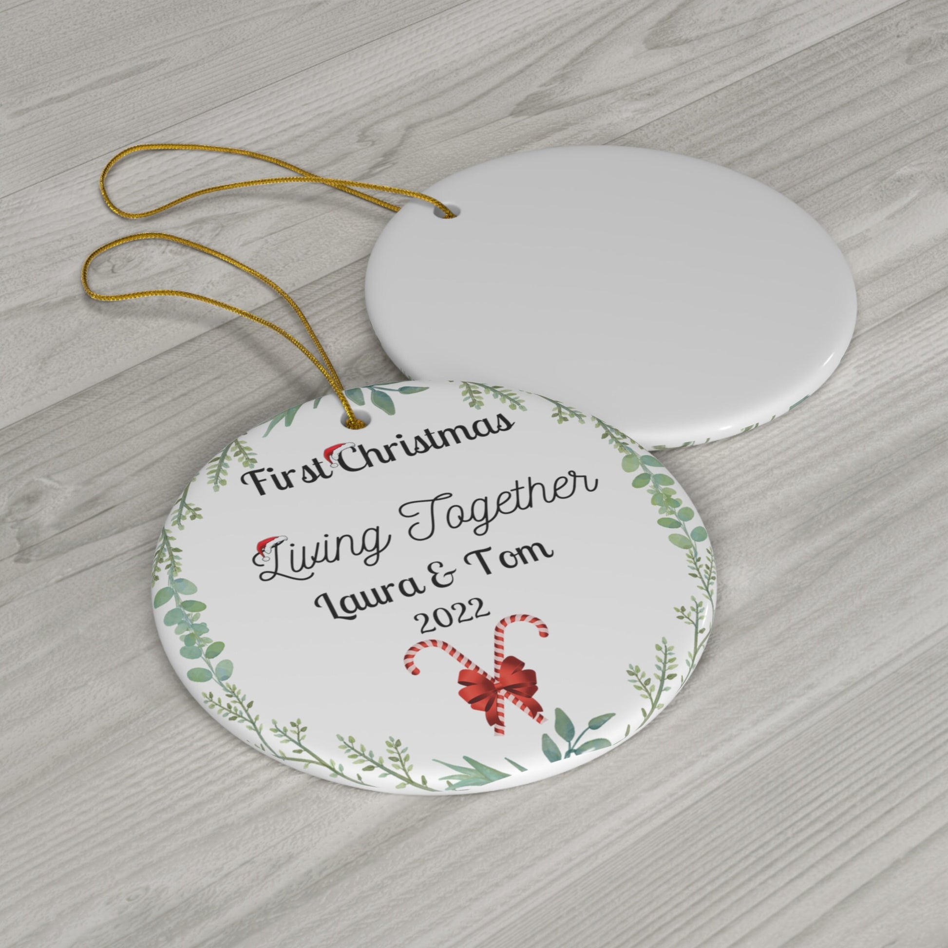 Custom Christmas Ornaments - Personalized Keepsake 2024 | Buenavibra Digital