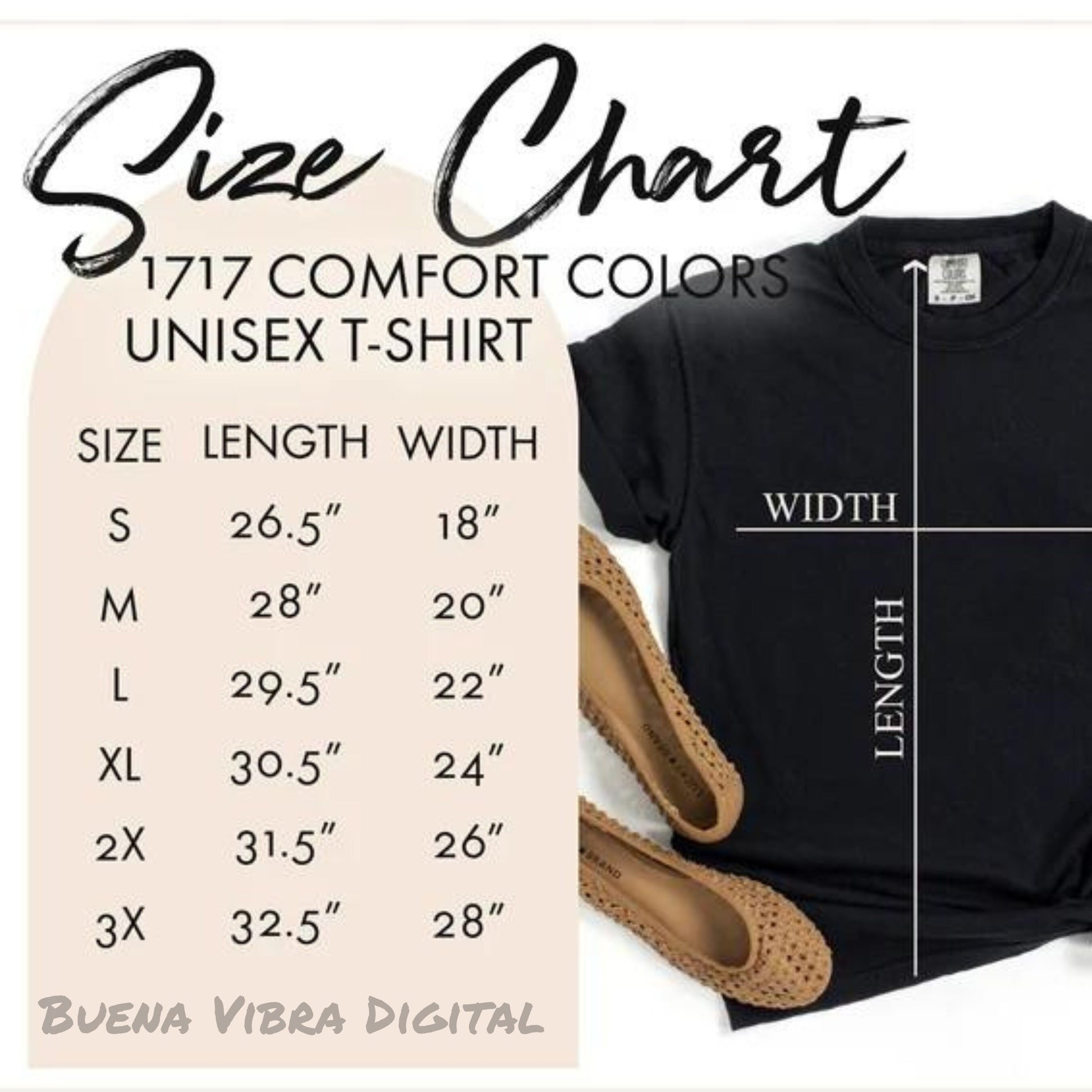 Personalized Comfort Colors Christmas Tee | Buenavibra Digital