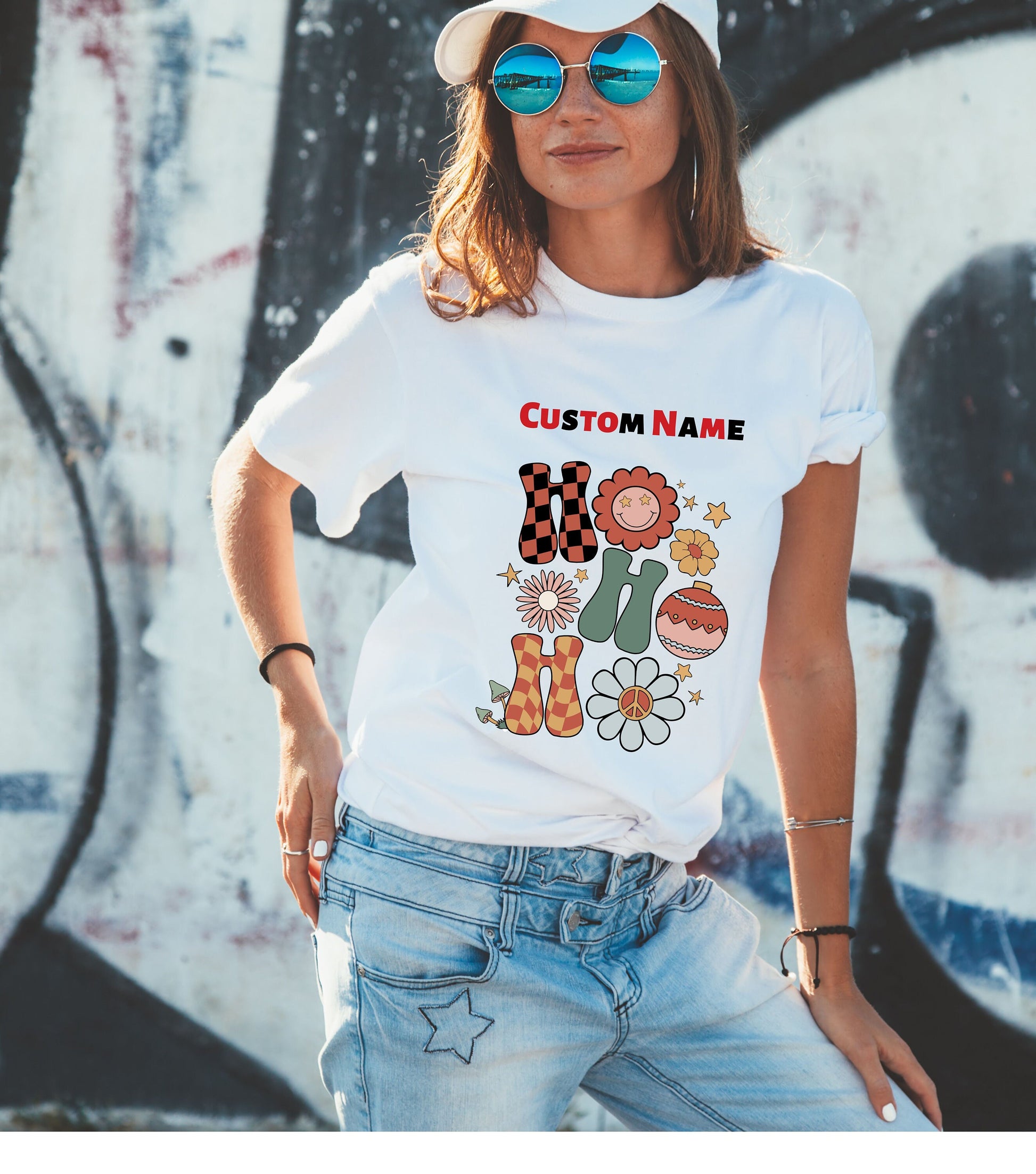 Personalized Comfort Colors Christmas Tee | Buenavibra Digital