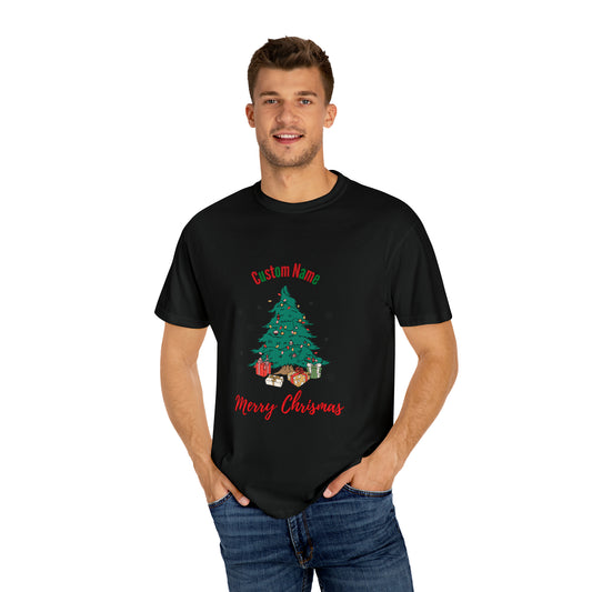 Personalized Comfort Colors Christmas Tee | Buenavibra Digital