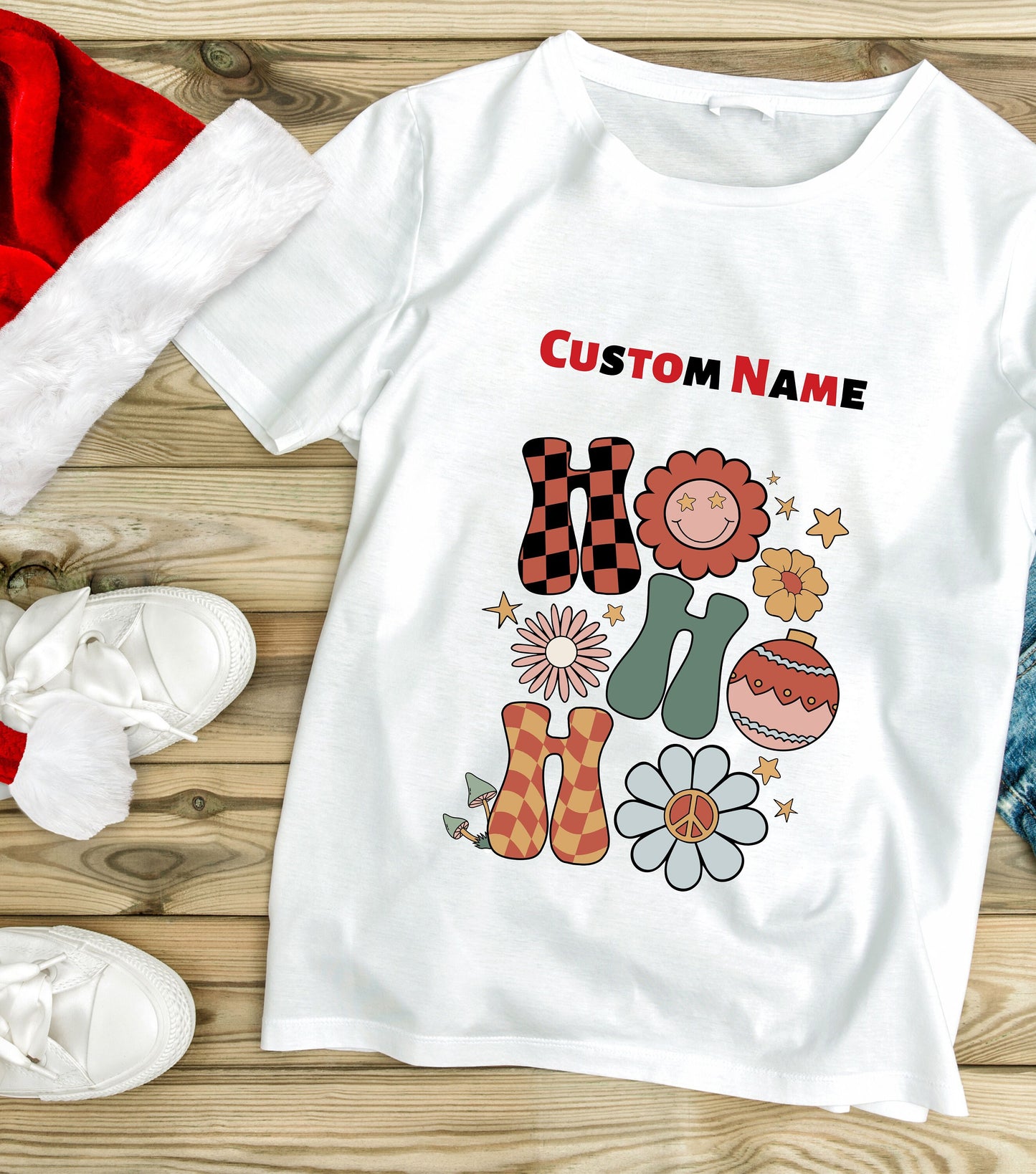 Personalized Comfort Colors Christmas Tee | Buenavibra Digital