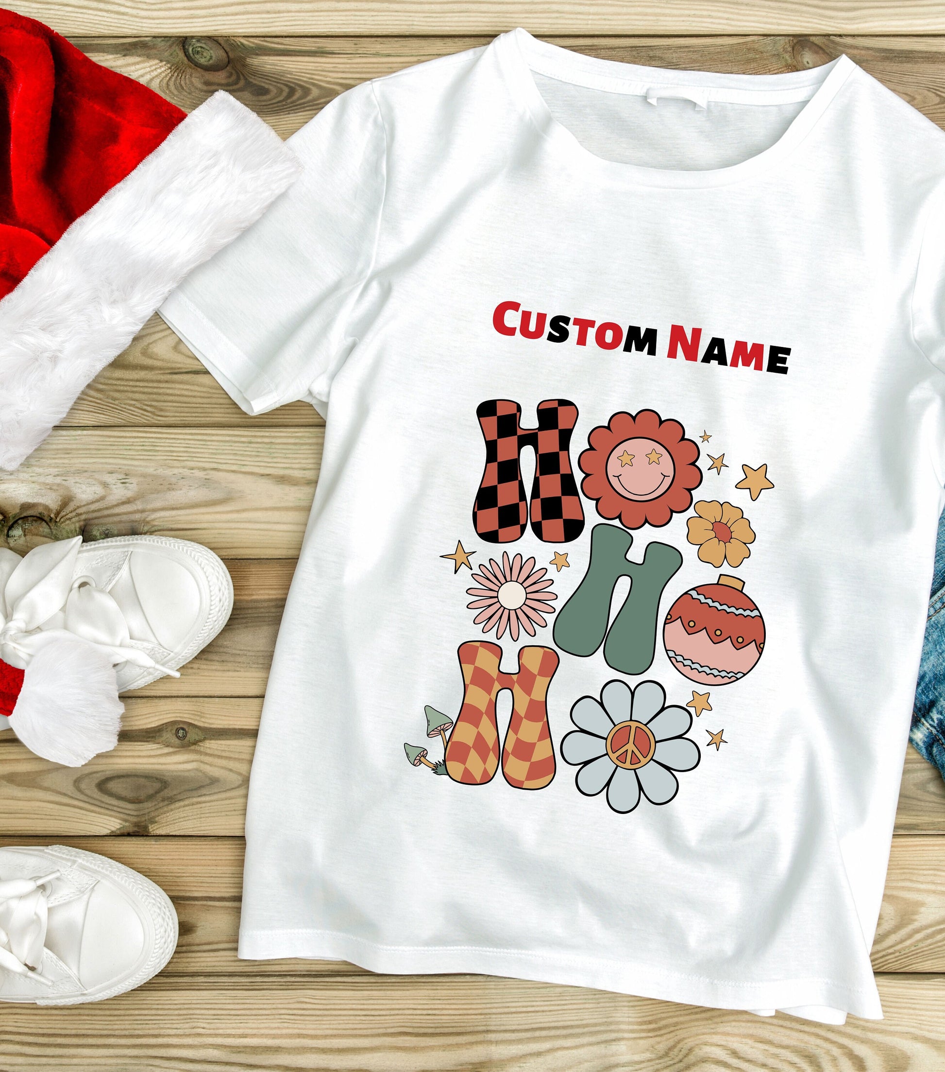 Personalized Comfort Colors Christmas Tee | Buenavibra Digital