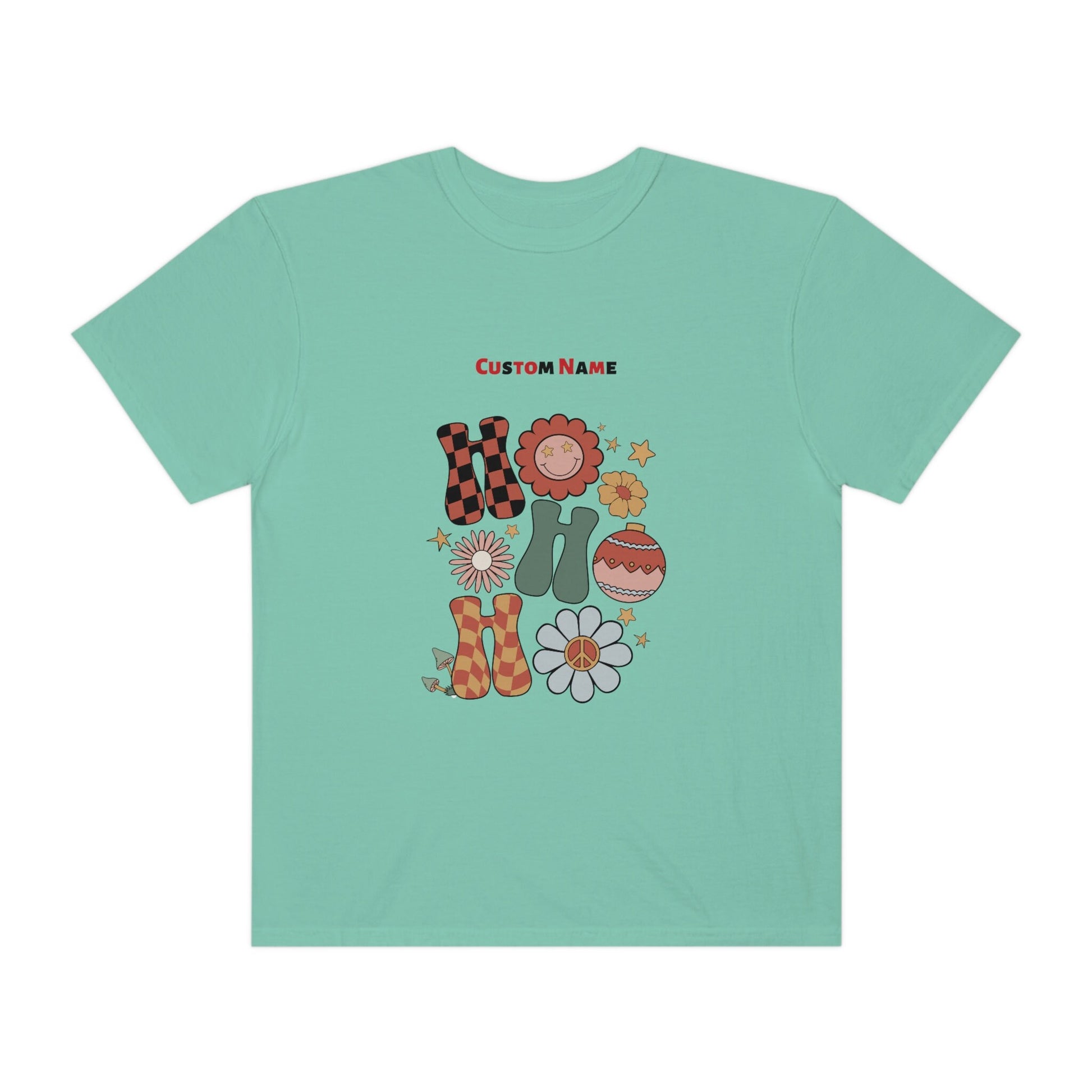 Personalized Comfort Colors Christmas Tee | Buenavibra Digital