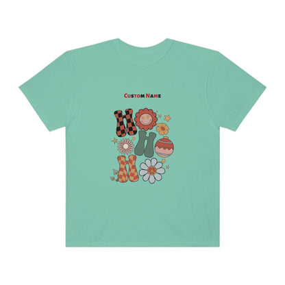 Personalized Comfort Colors Christmas Tee | Buenavibra Digital