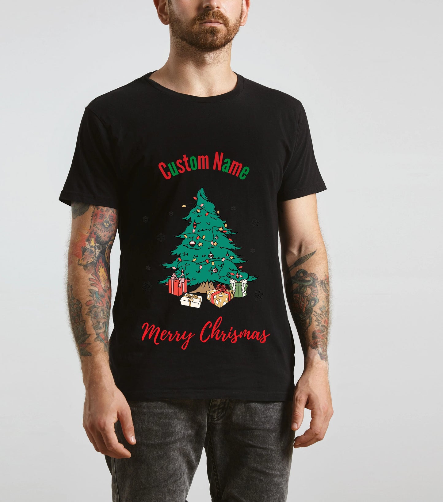 Personalized Comfort Colors Christmas Tee | Buenavibra Digital