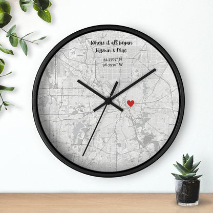 Custom Love Story Clocks - Unique Anniversary Gift | Buenavibra Digital