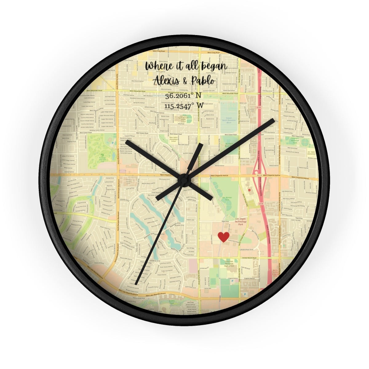 Custom Anniversary Wall Clocks - Unique Gift Idea | Buenavibra Digital