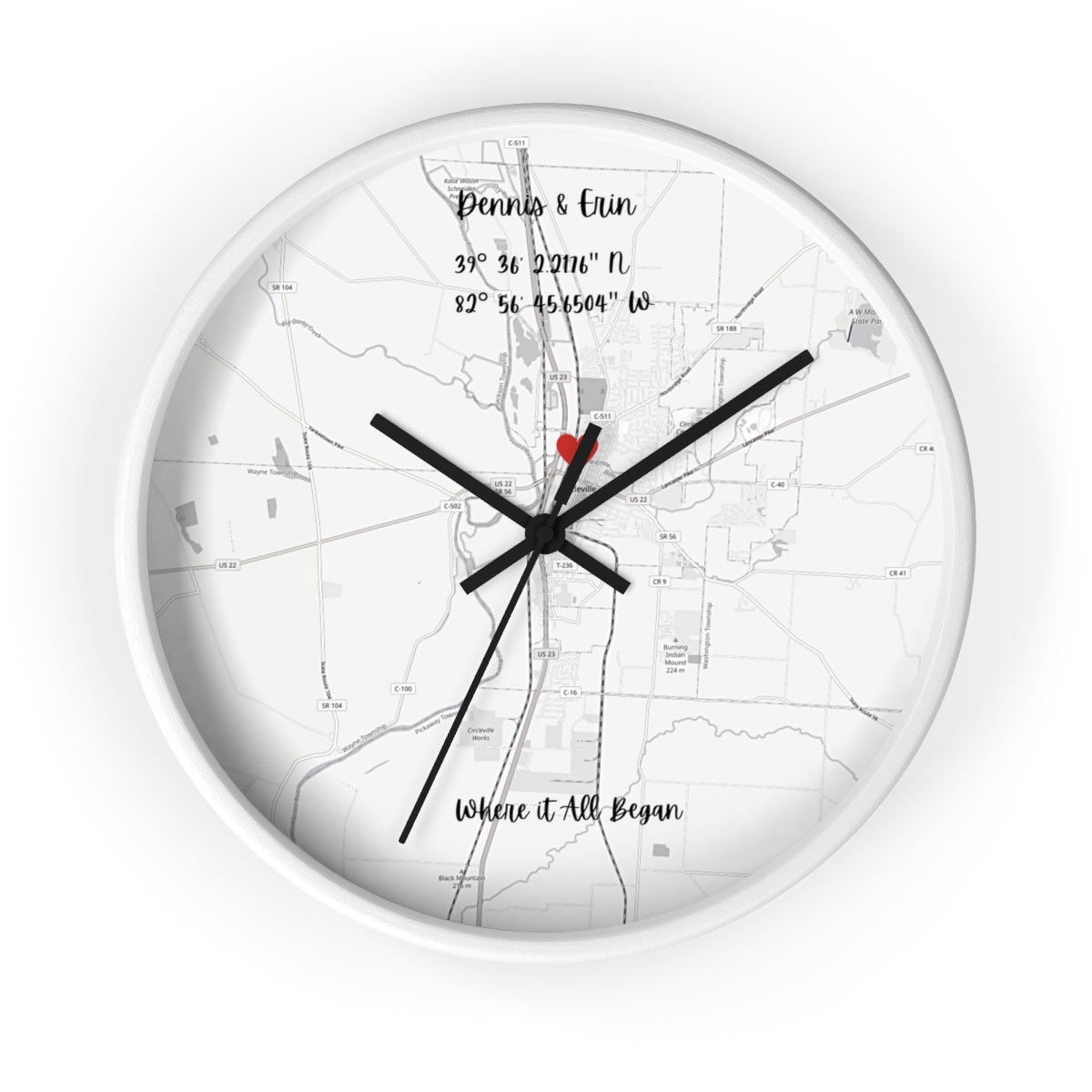 Custom Anniversary Wall Clocks - Unique Gift Idea | Buenavibra Digital