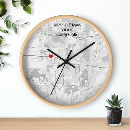 Custom Anniversary Wall Clocks - Unique Gift Idea | Buenavibra Digital